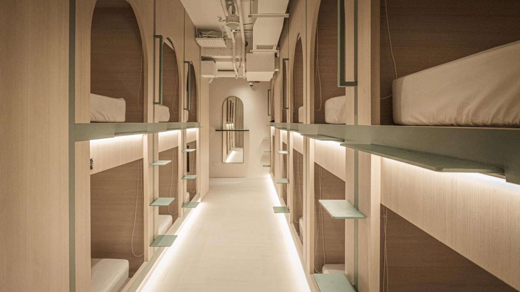 Jyu Capsule Hotel Сингапур Номер фото